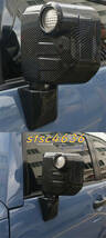 トヨタ FJクルーザー GSJ15W型 07-20 カウルミラー カーボン メッキ ドアミラカバー_画像4