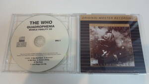 ＣＤ・THE WHO/QUADROPHENIA　MOBILE FIDELITY