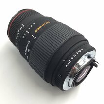 カメラ Sigma APO DG 70-300mm f4-5.6 ケース付 一眼レフ レンズ 現状品 [5833KC]_画像6