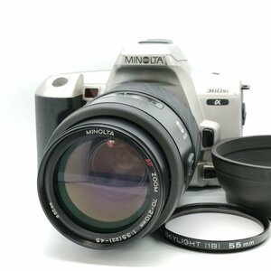 カメラ Minolta 360Si α Zoom 70-210mm f3.5-4.5 一眼レフ セット品 現状品 [5672KC]