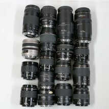 CANON EF 24-85 , 35-135 , 50-200 , 80-200 , 70-210 , 75-300 他 レンズ 17点セット まとめ ●ジャンク品 [7652TMC]_画像2