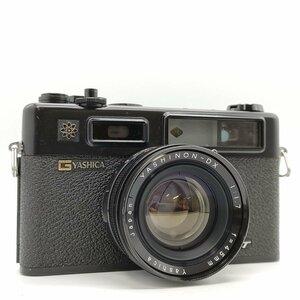 カメラ Yashica ELECTRO 35 Black 45mm f1.7 レンジファインダー 本体 ジャンク品 [5883KC]