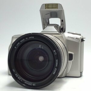 カメラ Minolta DYNAX 30 Sigma 28-200mm f3.8-5.6 UC 一眼レフ セット品 現状品 [6019KC]