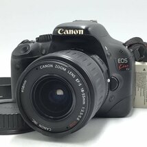 カメラ Canon EOS Kiss X4 / EF-S 18-55mm F3.5-5.6 デジタル一眼レフ セット品 ジャンク品 [1278HJ]_画像1