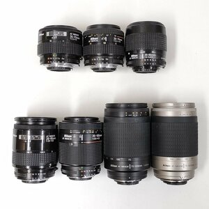 NIKON AF NIKKOR 70-300mm / 35-105mm f3.5-4.5 他 レンズ 7点セット まとめ ●ジャンク品 [7690TMC]