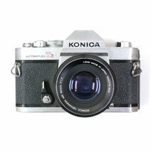 KONICA Autoreflex T3 , Acom-1 , TC-X + 1.7/50 , 1.8/50 他 MF一眼レフ 5点セット まとめ ●ジャンク品 [7693TMC]_画像6