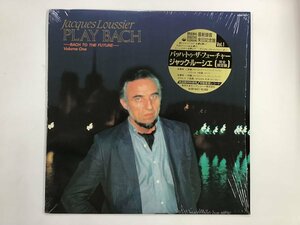 美品 LP / JACQUES LOUSSIER / PLAY BACH -BACH TO THE FUTURE-VOLUME 1 / シュリンク [3470RQ]