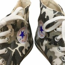 【1円スタート】CONVERSE 【men472K】 90s 90's ALLSTAR HI オールスターハイ スニーカー vintage ヴィンテージ カモ柄 靴 US8 26cm_画像7