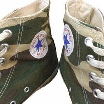 【1円スタート】CONVERSE 【men768D】 90s 90年代 ALLSTAR HI カモフラージュ 迷彩 ハイカットスニーカー ヴィンテージ USA製 26cm US8 AG_画像7