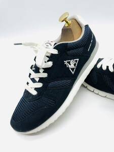 衝撃プライス！【王道スタンダードモデル！】軽量！履き心地抜群の1足！【le coq sportif セーヌ】上質スニーカー/紺白/jp23.5cm