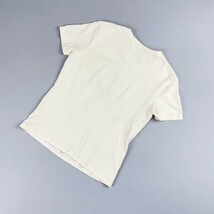 CHANEL シャネル カメリアココマーク刺繍Tシャツ トップス 半袖 レディース 白 ホワイト サイズS*JC777_画像2