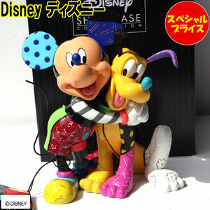 enesco エネスコ Disney by Britto ミッキー＆プルート ハグ ディズニー フィギュア コレクション ブランド クリスマス プレゼントに最適