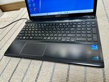 Win11 Office2021 SONY VAIO i7 3612QM クアッドコア 8GB 新品SSD512GB Blu-ray USB3.0 Bluetooth テンキー Webカメラ 年賀状 地デジ_画像2