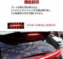 ホンダ VEZEL ヴェゼルRV系 フィット GR系 適用/対応 ストップランプ点滅キット 取り外し無しで点滅切替可能！ カプラー_画像2