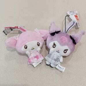 マイメロ&クロミ ぬいぐるみ タグ付き