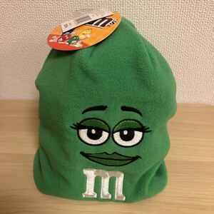 US★アメリカラスベガスm＆m's正規品【ベビーキッズシリーズ】フリース帽 グリーンちゃん USDM JDM ローライダー