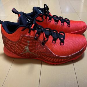 【中古】NIKE Jordan CP3.X ナイキ ジョーダン CP3.10 インフラレッド23/ホワイト/ブラック 854294-600 US10 28.0cm