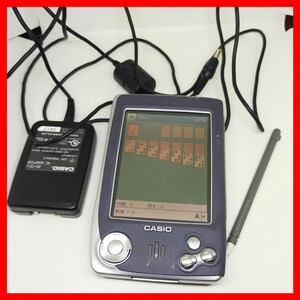 PDA CASIO E-700 カシオペア + AC カラー液晶 windowsCE Pocket PC VR4122 カシオ計算機 電子辞書 excel,word ポケットPC