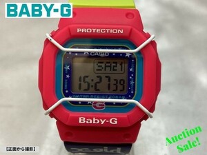 【可動品】 CASIO カシオ Baby-G×X-GIRL コラボレーション腕時計 3290 BGD-500XG