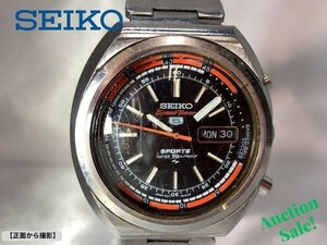 ★☆ 【中古/要オーバーホール】SEIKO セイコー スピードタイマー 腕時計 7017-6000 自動巻き ☆★