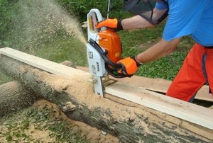 チェーンソー製材機 赤★板、角材　簡易製材用アタッチメント 木材切断ガイド （似Timber TuffT MW-56Timber Cutting Guide