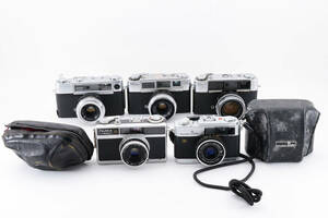 ★訳あり特上品★ YASHICA minister /minister-D /LYNX-1000 /FUJICA Date /COMPACT S ★5個まとめ★ #0852 ##916109 #0855