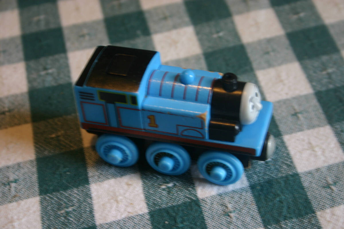 Vintage Thomas Wooden Railway Thomas The Blue Train Tank Engine