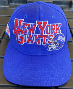 Vintage 90s New York Giants Starter 100% Wool SnapBack Hat Cap NFL Pro Line 海外 即決