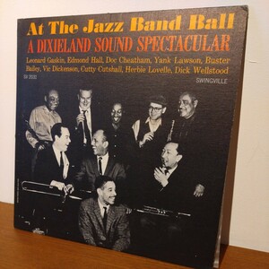 【LP】US盤　 Leonard Gaskin - At The Jazz Band Ball　RVG刻印