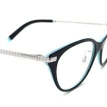 TIFFANY&Co. ティファニー メガネフレーム ブランド ブラック×シルバー 眼鏡 TF2210D-8055_画像4