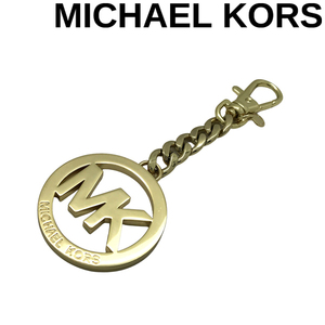 【中古】【非常に良い】MICHAEL KORS キーホルダー ブランド マイケルコース ロゴ ゴールドR-MK-K-0552-02