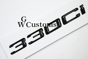 BMW 330ci リアルカーボン エンブレム 希少 外装ブラック エアロ リアルカ－ボン綾織り ボディ－パ－ツ 外装カスタム 高品質