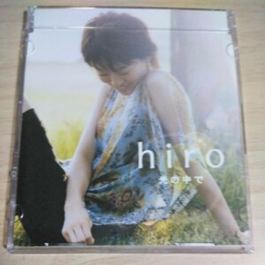 AAA70　CD　hiro　１．光の中で　２．I wanana be you love