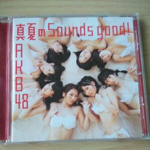 UU014　CD　AKB48　１．真夏のSounds good！　２．３つの涙