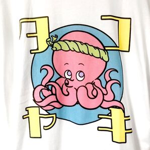 未使用新品!タコ焼きTシャツ / 祭り 屋台 フェス イラスト