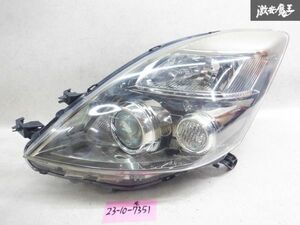 トヨタ純正 AMN10W AMN15W アイシス HID ヘッドライト ヘッドランプ 左 左側 助手席側 KOITO 44-69 棚2L12