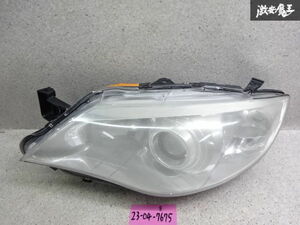 スバル純正 GH2 GH3 GH6 GH7 インプレッサ 前期 HID ヘッドライト ヘッドランプ 左 左側 助手席側 ICHIKOH 1809 ジャンク 棚2J14