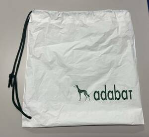 adabat アダバット ナイロン巾着袋 ショップバッグ ショッパー 42×40.5cm