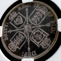 ★希少カメオ フローリン銀貨★1887 イギリス ヴィクトリア女王 ジュビリーヘッド 2シリング PF62CAMEO（NGC,PCGSアンティークコイン投資）_画像7