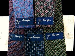 # prompt decision sale #J1117# 5 pcs set all Jim Thompson. necktie 