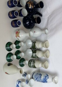 まとめて出品　酒器 徳利 お猪口 染付 有田焼 ノリタケ　色々たっぷり