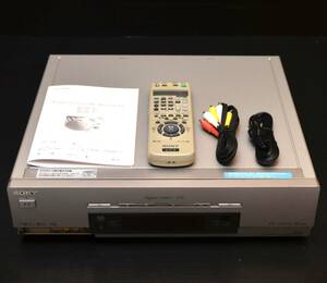 【純正リモコン付/動作良好】SONY ソニーWV-DR5 RMT-V289A mini DV S-VHS ビデオデッキ Video Recorder レコーダー WV-DR7 WV-DR9 の兄弟機