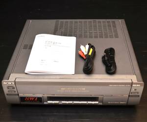 【高級機/動作美品】SONY ソニー WV-SW1 hi8 VHS Wデッキ 8mm 8ミリ ハイエイト ビデオデッキ Video Cassette Recorder WV-SW2 の兄弟機