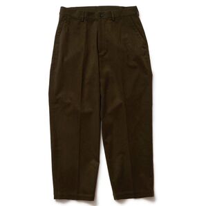 SON OF THE CHEESE SUEDE WIDE PANTS GREEN