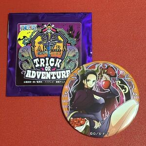 【ONE PIECE /ワンピース 】輩 缶バッジ ハロウィン『TRICK OR ADVENTURE』麦わらストア ニコ・ロビン