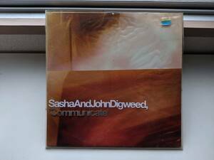 Sasha And John Digweed Communicate / INCredible INC14LP/ UK & Europe　2000　２敗組　インナー＋ポリカーボネイトジャケット　