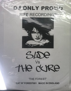 Slide vs. The Cure A Forest Frontier 2003 UK single side 12インチ　キュアー　リミックス