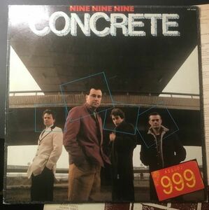 999 Concrete Victor 1981 日本版　PROMO　インナー　　つき