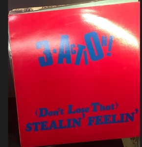 3-Action! . Don't Lose That . Stealin' Feelin' / Ediesta Records UK IRELAND 1986 . N M