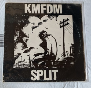 KMFDM /. Split / Piggybank / Wax Trax! Records / 1991 US オリジナル　１２インチ　